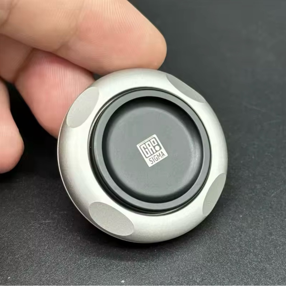 Haptic Coin Aluminum EDC Ratchet Fidget Toy,For Adults Stress Relief Gadget, New - Picture 3 of 8